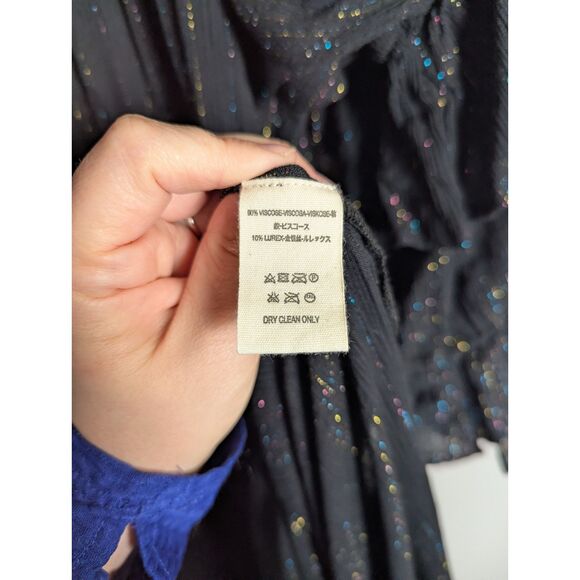 Jen’s Pirate Booty Revolution Kimono Electric Avenue Metallic Black Revolve M/L - Picture 10 of 11